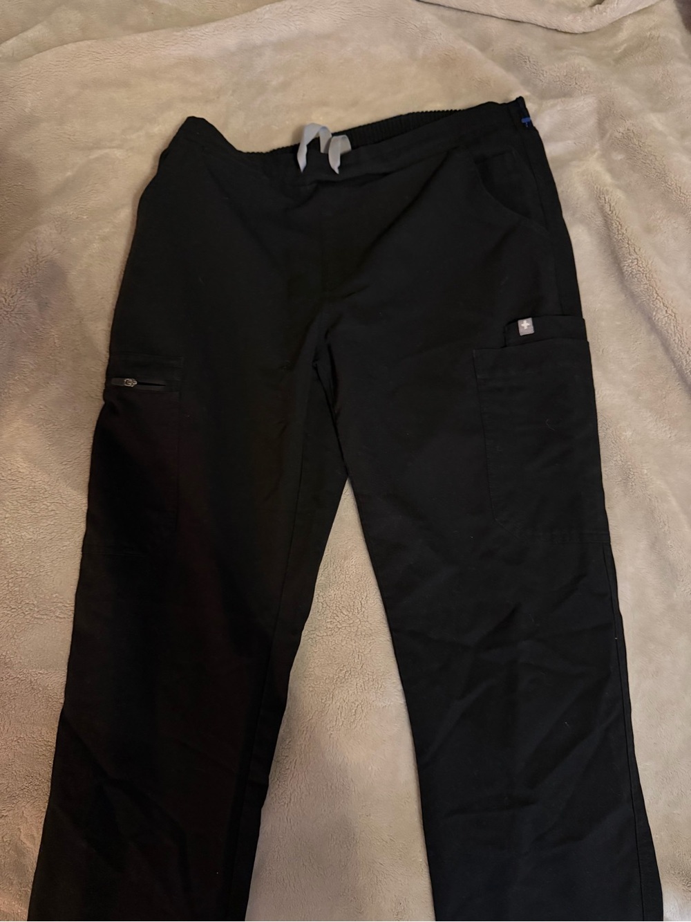 Figs black scrub bottoms